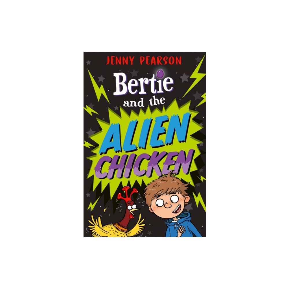 Produktbild för Bertie and the Alien Chicken (häftad, eng)