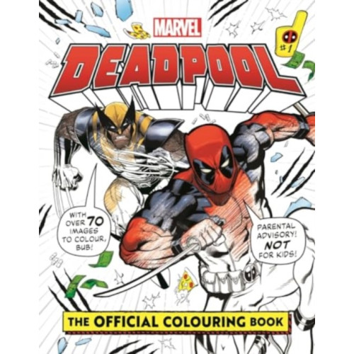 Templar Publishing Marvel's Deadpool: The Official Colouring Book (häftad, eng)