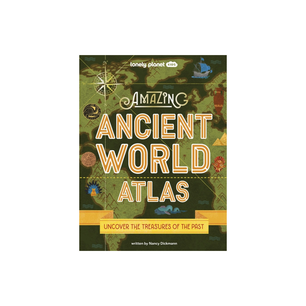 Produktbild för Lonely Planet Kids Amazing Ancient World Atlas (inbunden, eng)