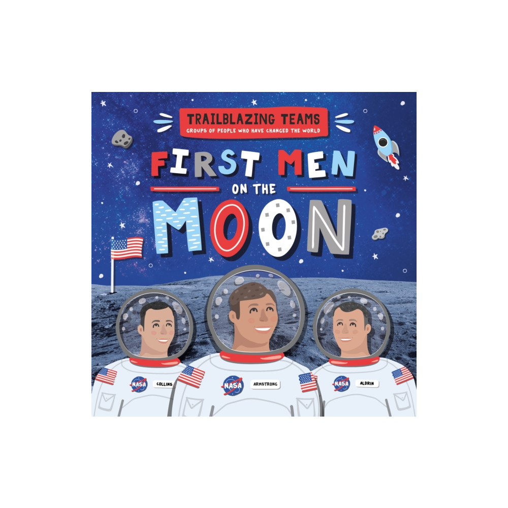 Produktbild för First Men on The Moon (häftad, eng)