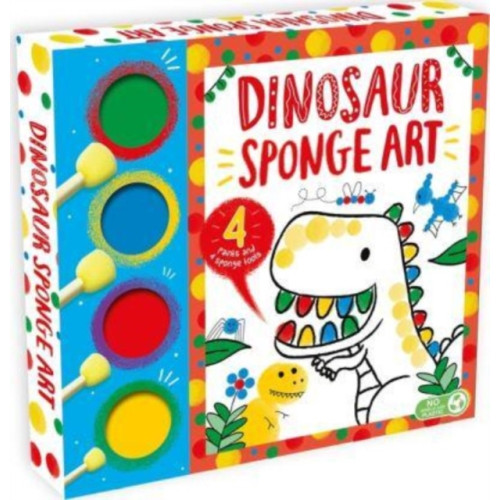 Bonnier Books Ltd Dinosaur Sponge Art (häftad, eng)