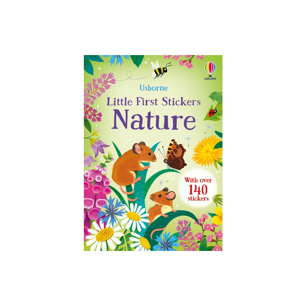 Produktbild för Little First Stickers Nature (häftad, eng)