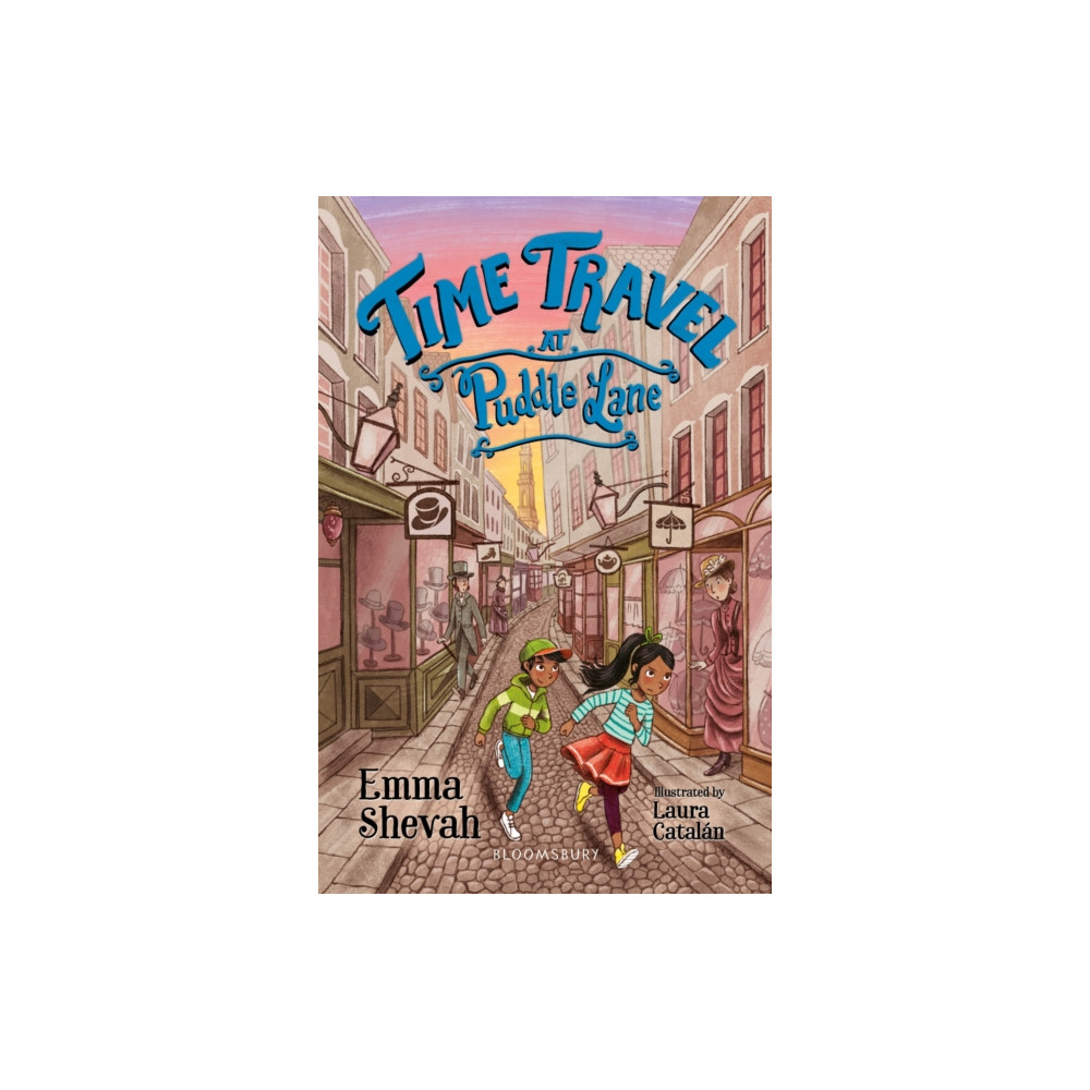 Produktbild för Time Travel at Puddle Lane: A Bloomsbury Reader (häftad, eng)
