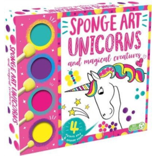 Bonnier Books Ltd Sponge Art Unicorns and Magical Creatures (häftad, eng)