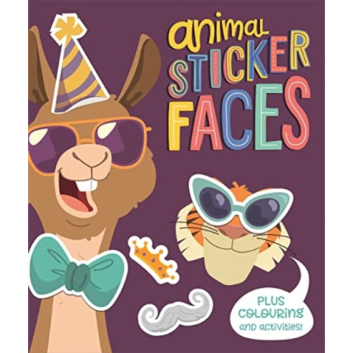 Bonnier Books Ltd Animal Sticker Faces (häftad, eng)