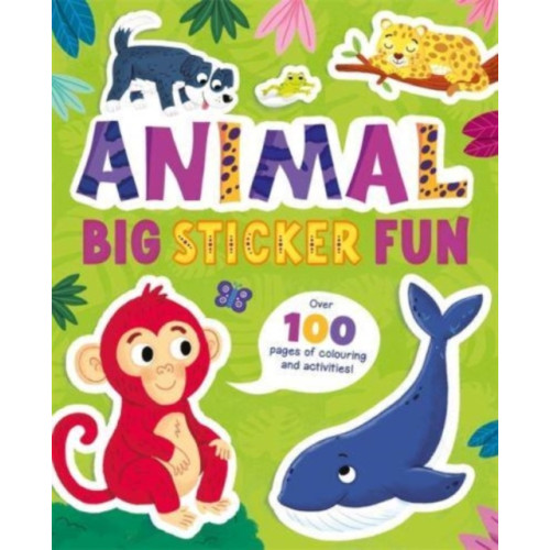 Bonnier Books Ltd Animal Big Sticker Fun (häftad, eng)
