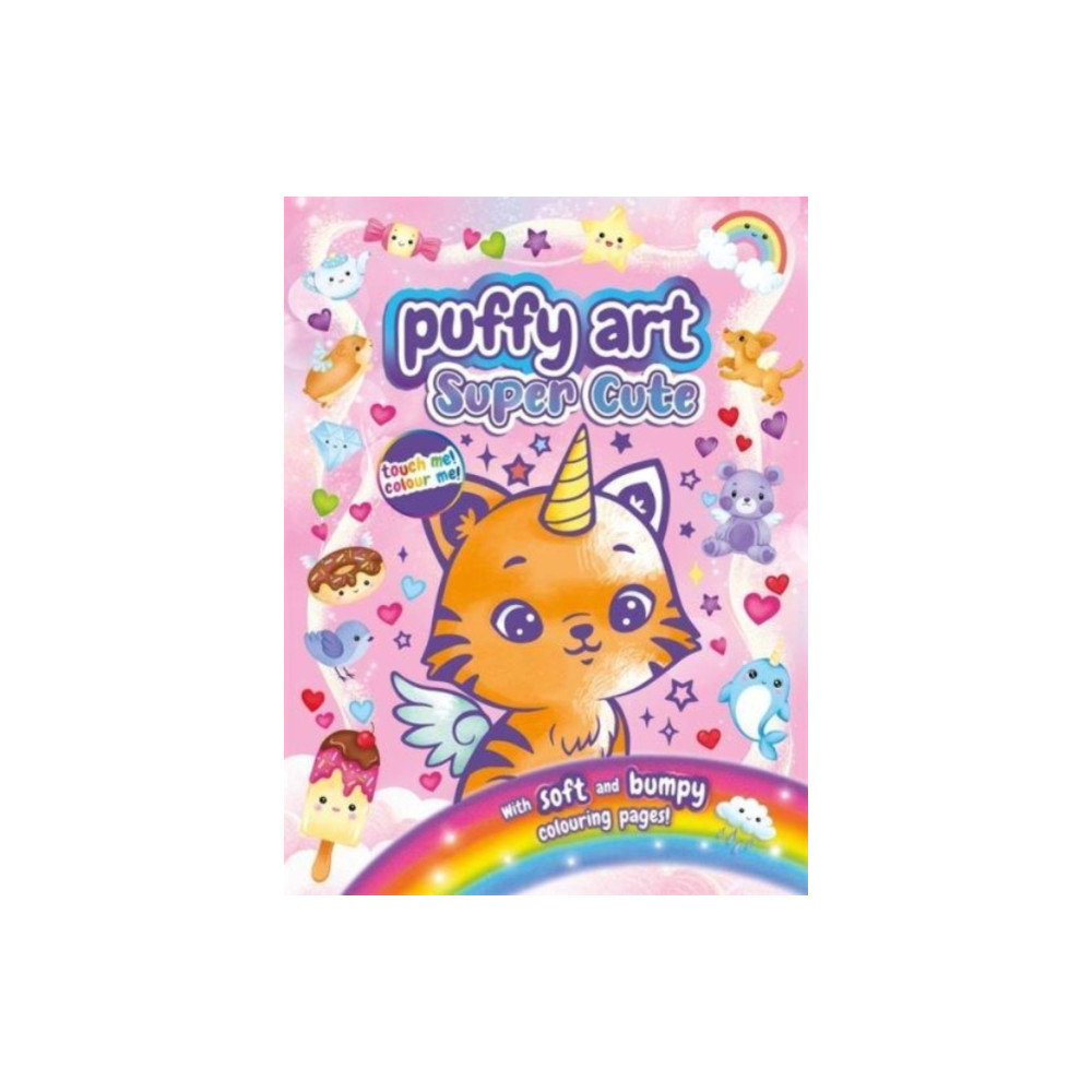 Produktbild för Puffy Art Super Cute (häftad, eng)