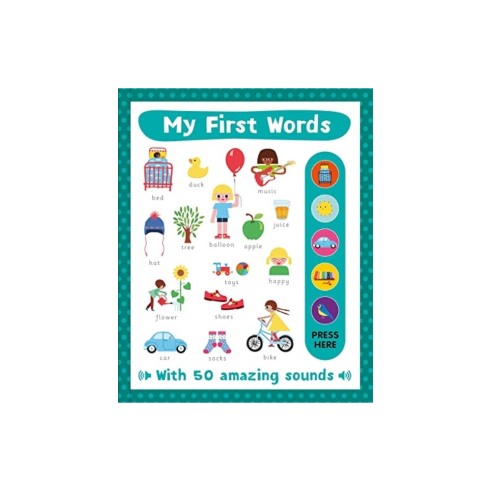 Produktbild för My First Words (inbunden, eng)