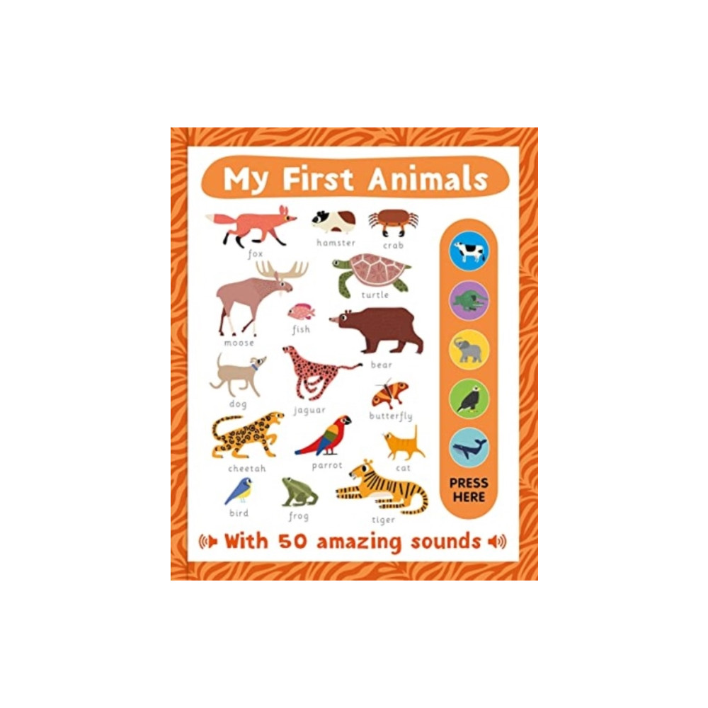 Produktbild för My First Animals (inbunden, eng)