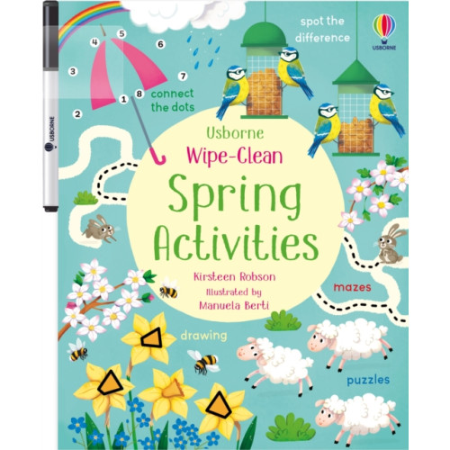 Usborne Publishing Ltd Wipe-Clean Spring Activities (häftad, eng)