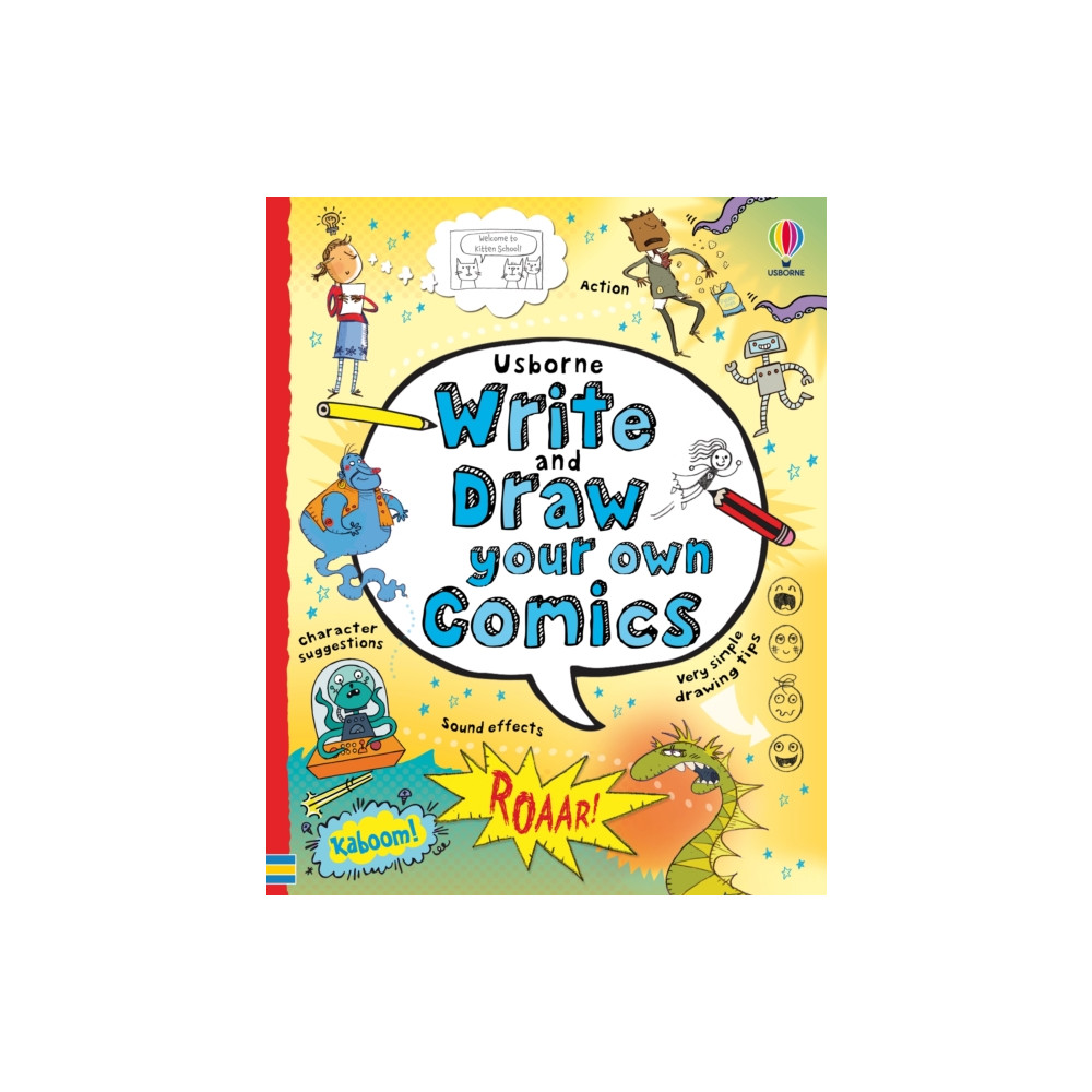 Produktbild för Write and Draw Your Own Comics (bok, spiral, eng)