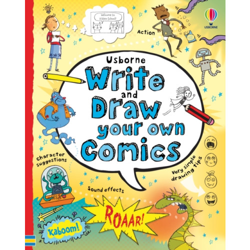 Usborne Publishing Ltd Write and Draw Your Own Comics (bok, spiral, eng)