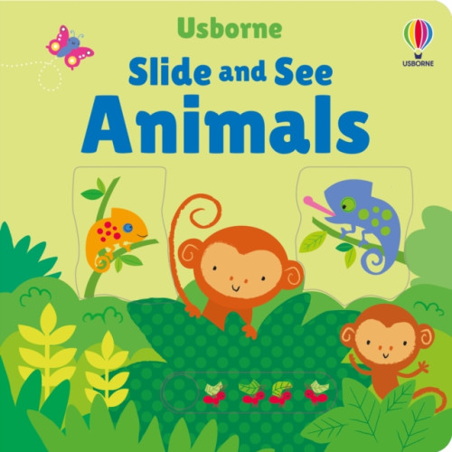 Usborne Publishing Ltd Slide and See Animals (bok, board book, eng)