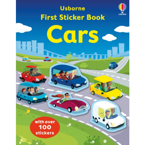 Usborne Publishing Ltd First Sticker Book Cars (häftad, eng)