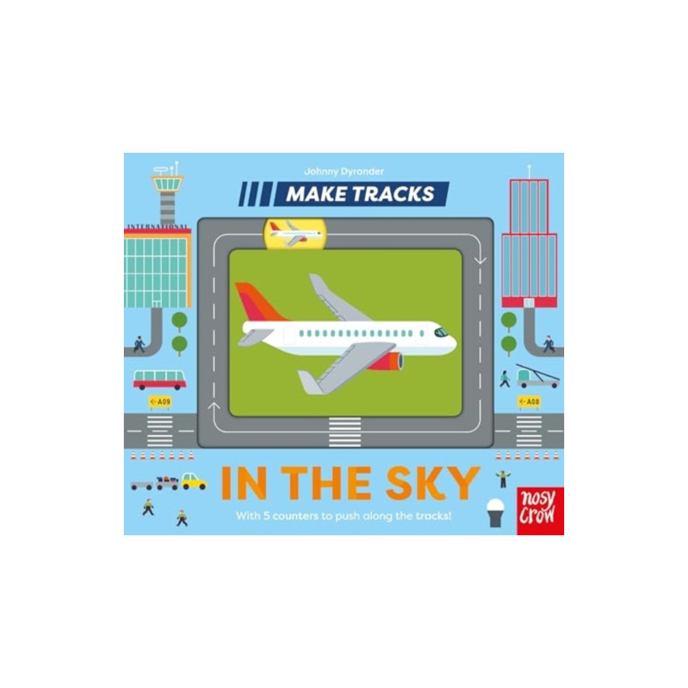 Produktbild för Make Tracks: In the Sky (bok, board book, eng)