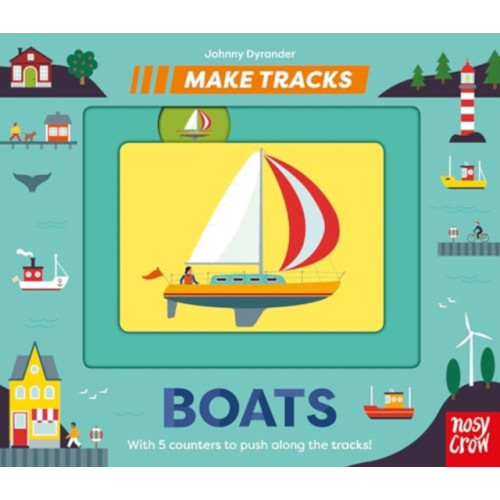 Nosy Crow Ltd Make Tracks: Boats (bok, board book, eng)