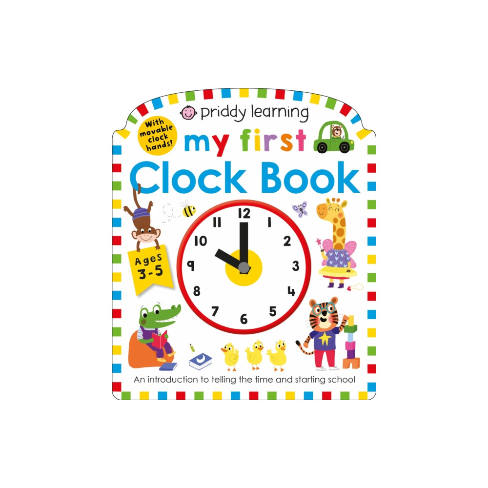 Produktbild för Priddy Learning: My First Clock Book (bok, board book, eng)