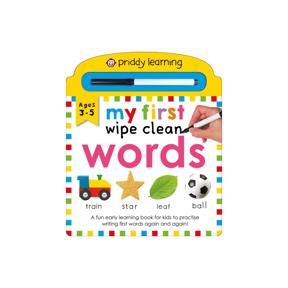 Produktbild för My First Wipe Clean: Words (bok, board book, eng)
