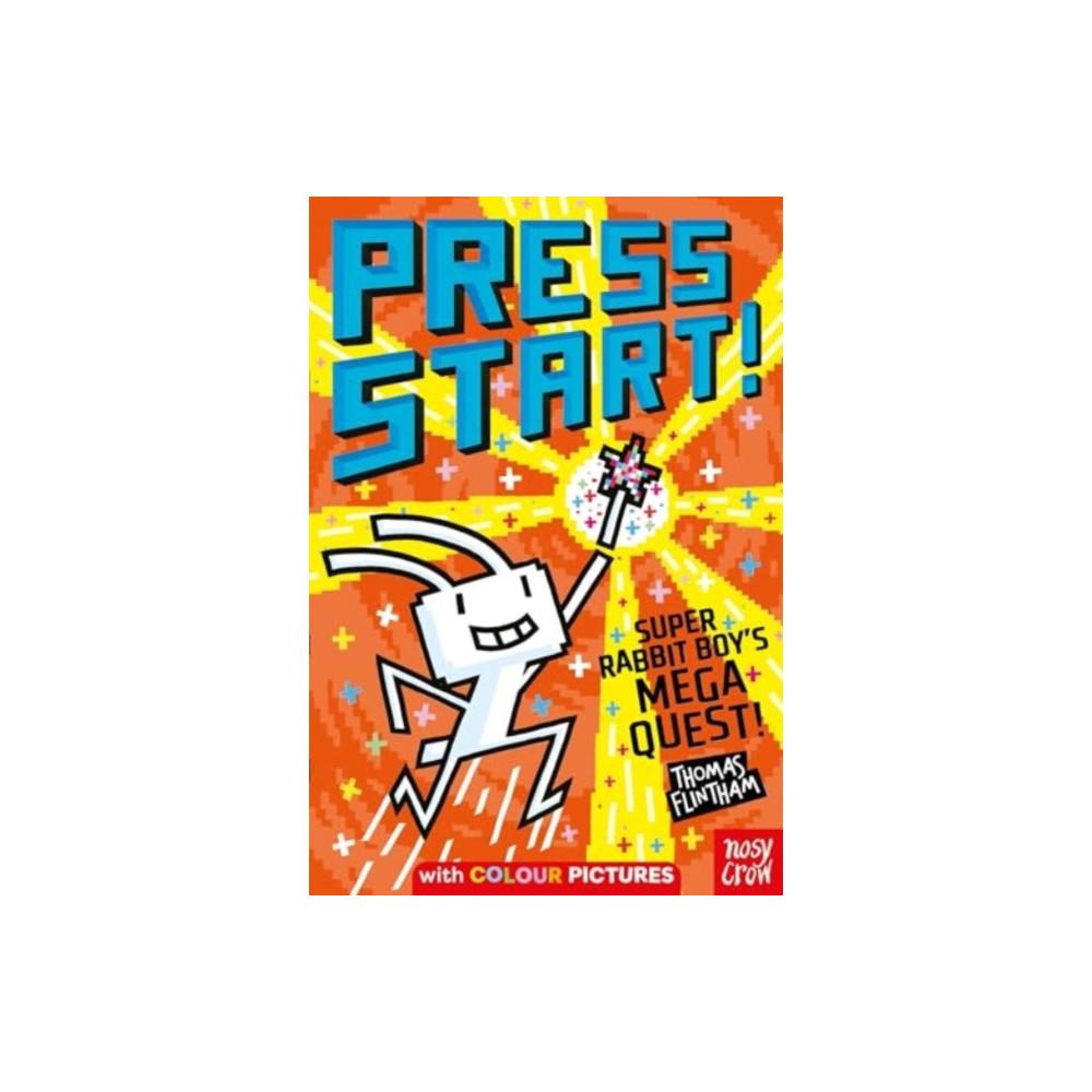 Produktbild för Press Start! Super Rabbit Boy's Mega Quest! (häftad, eng)