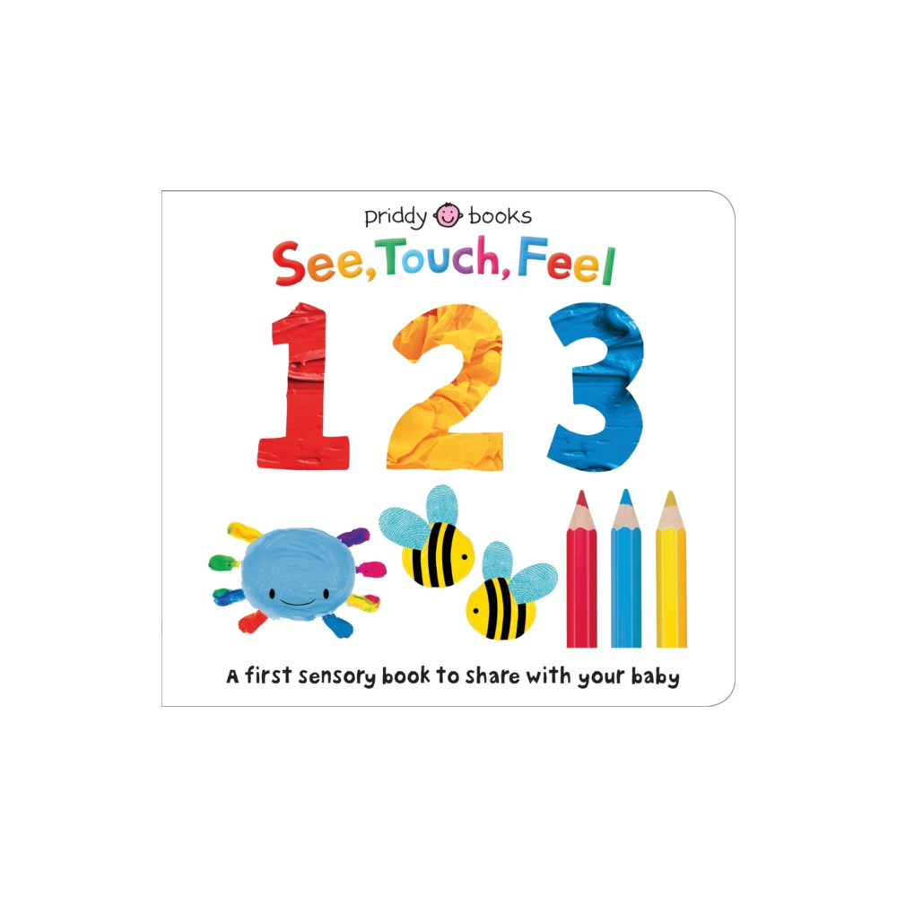 Produktbild för See, Touch, Feel: 123 (bok, board book, eng)