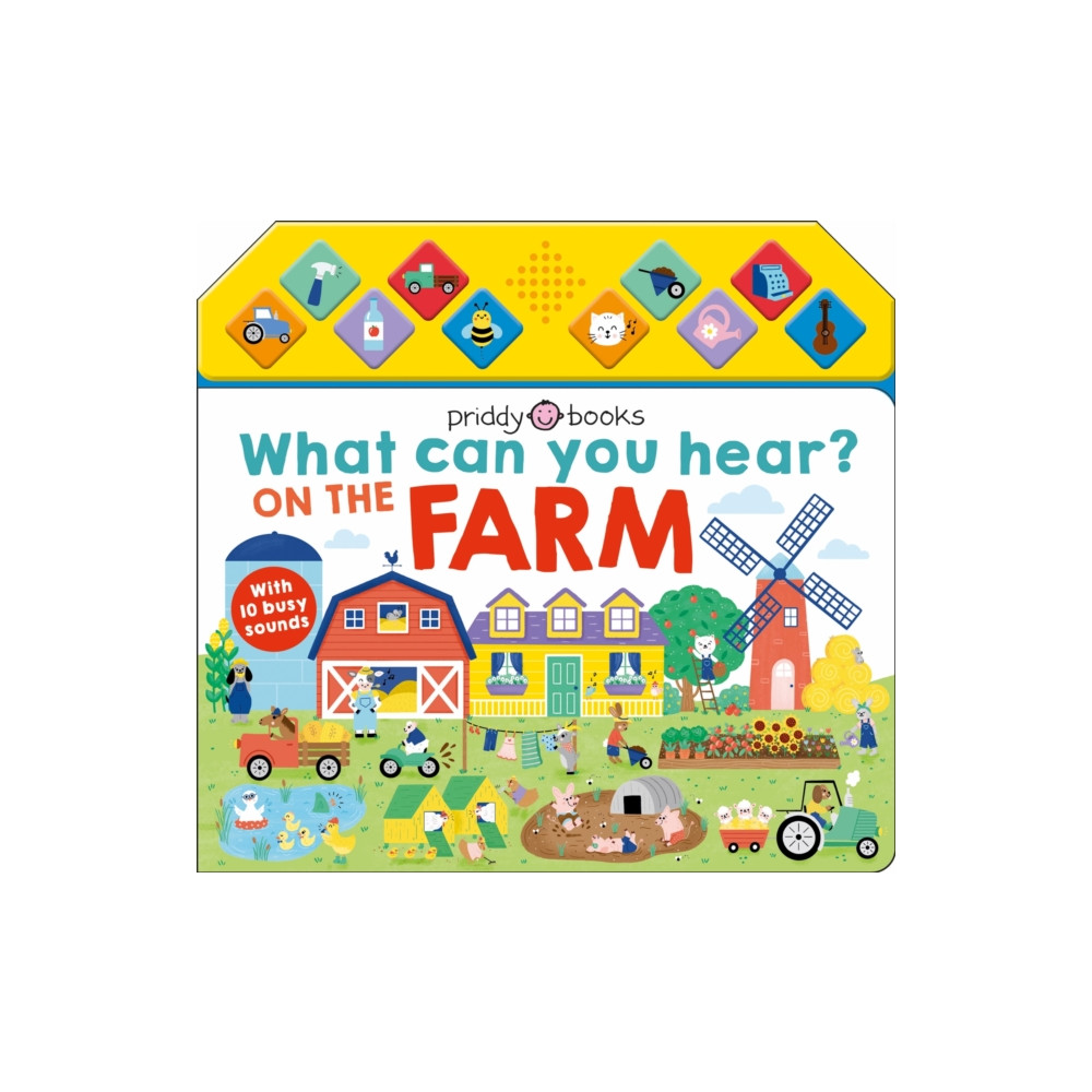 Produktbild för What Can You Hear On The Farm? (bok, board book, eng)