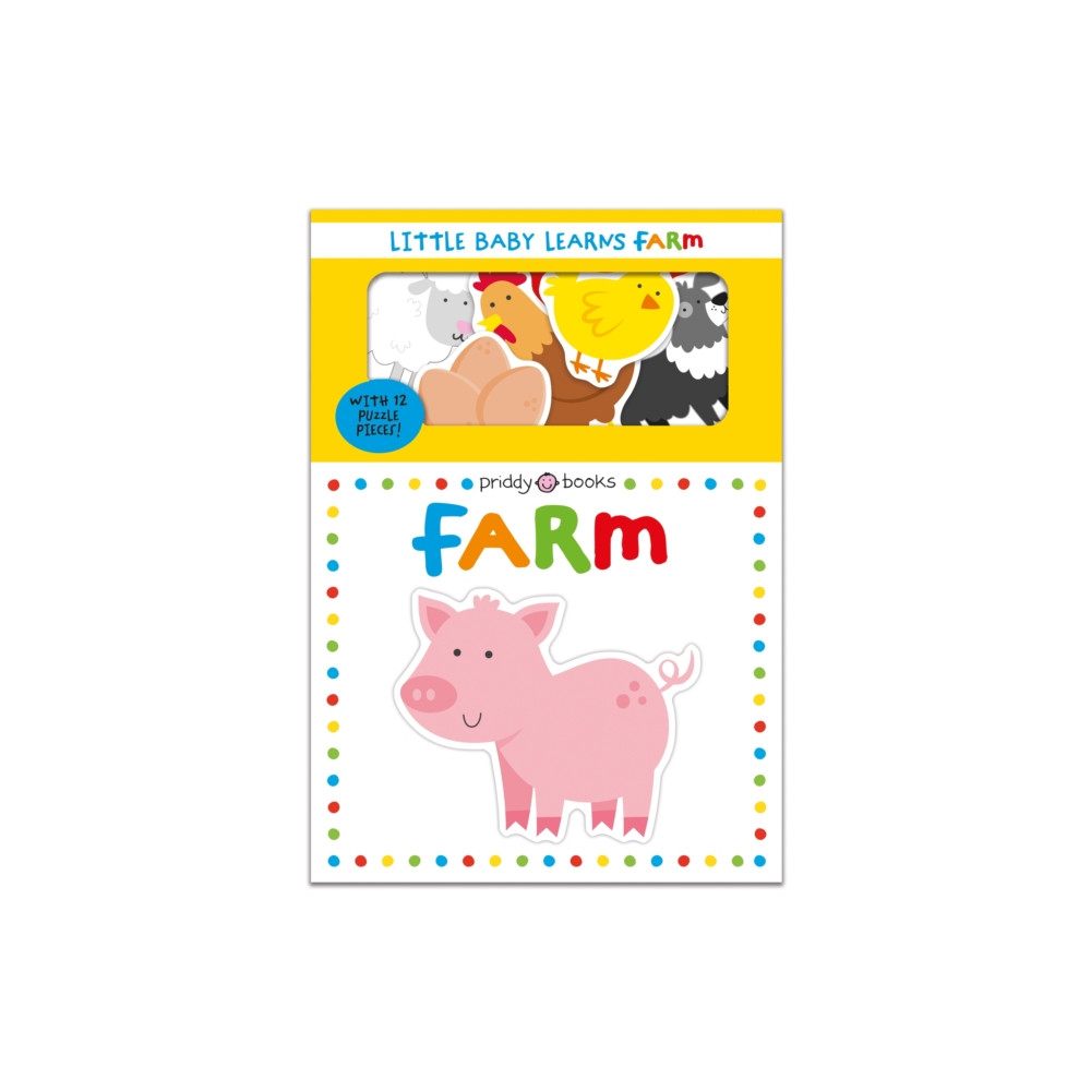 Produktbild för Little Baby Learns: Farm (bok, board book, eng)