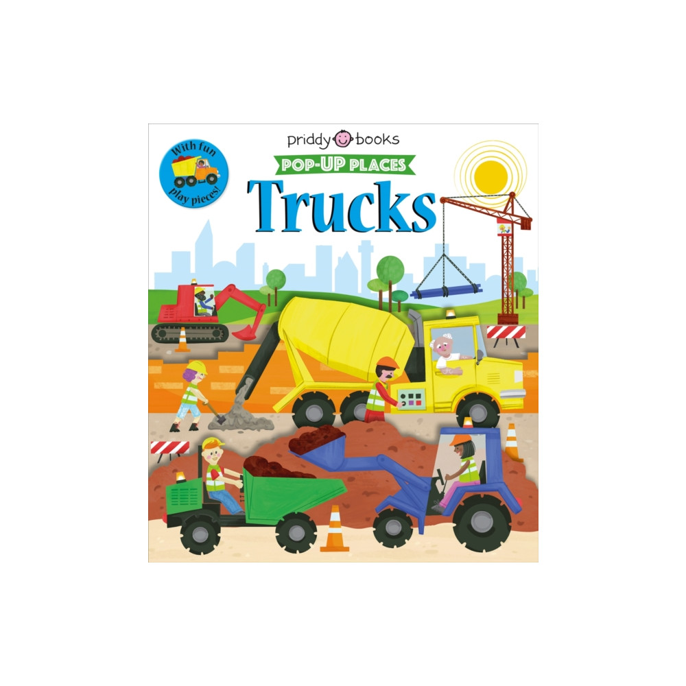 Produktbild för Pop-Up Places: Trucks (bok, board book, eng)