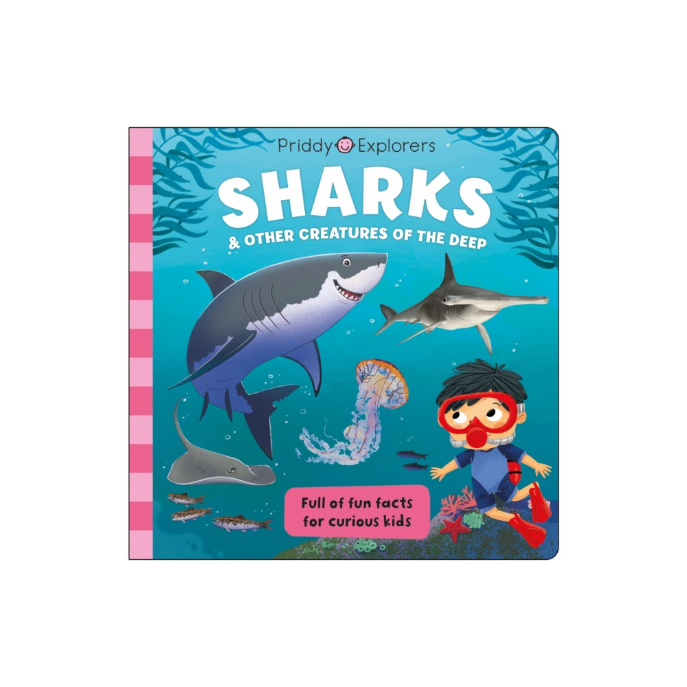 Produktbild för Priddy Explorers Sharks (bok, board book, eng)