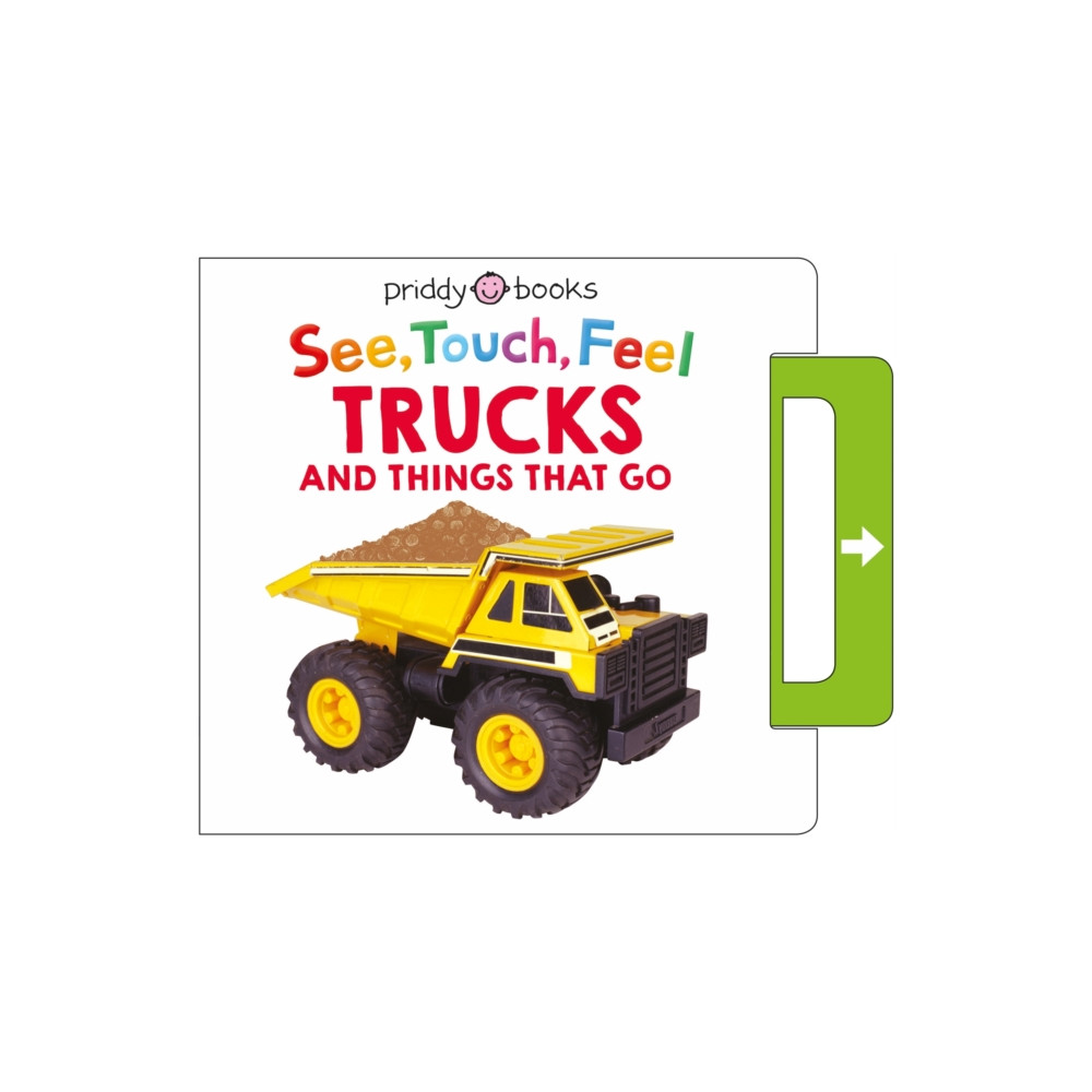 Produktbild för See, Touch, Feel: Trucks & Things That Go (bok, board book, eng)