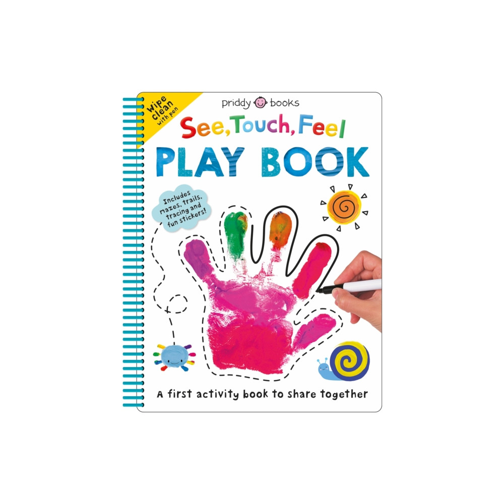 Produktbild för See, Touch, Feel: Play Book (bok, spiral, eng)