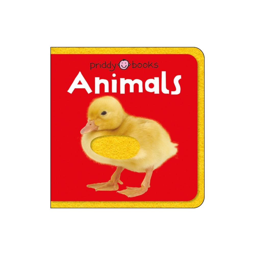 Produktbild för First Felt: Animals (häftad, eng)