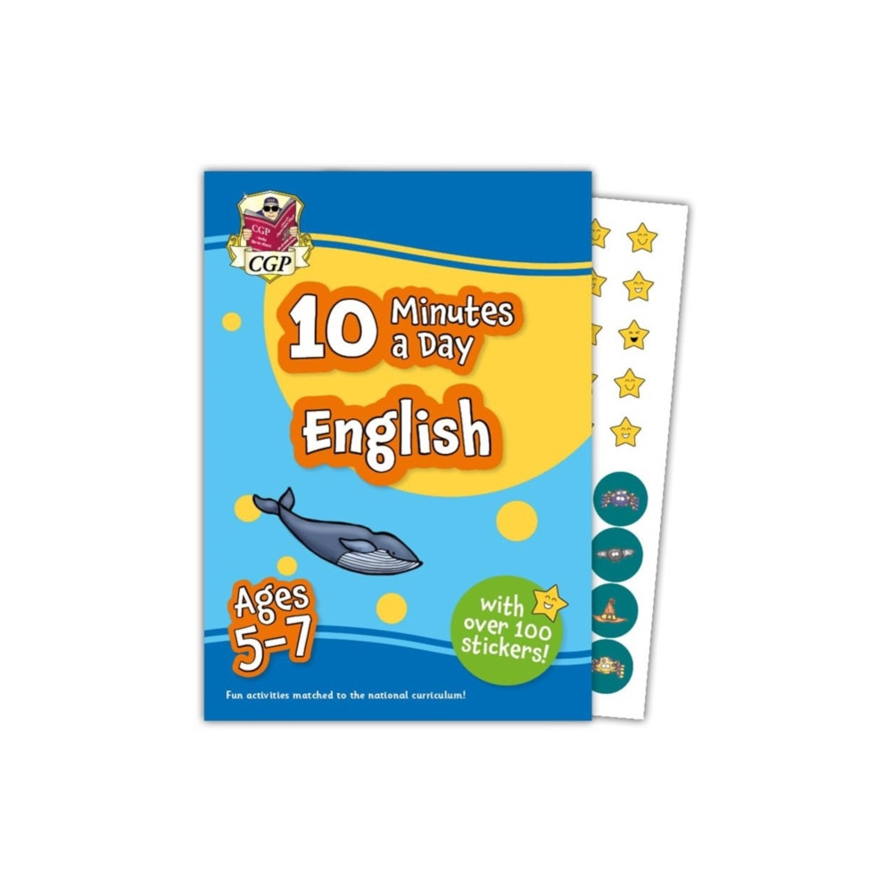 Produktbild för 10 Minutes a Day English for Ages 5-7 (with over 100 stickers) (häftad, eng)