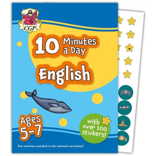 Coordination Group Publications Ltd (CGP) 10 Minutes a Day English for Ages 5-7 (with over 100 stickers) (häftad, eng)