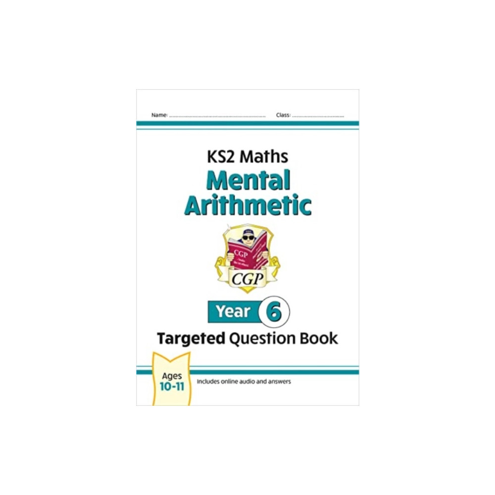 Produktbild för KS2 Maths Year 6 Mental Arithmetic Targeted Question Book (includes Online Answers & Audio Tests) (häftad, eng)