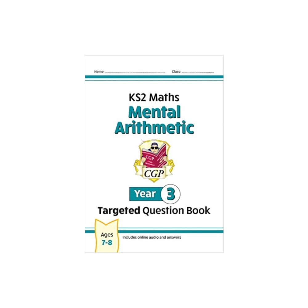 Produktbild för KS2 Maths Year 3 Mental Arithmetic Targeted Question Book (includes Online Answers & Audio Tests) (häftad, eng)