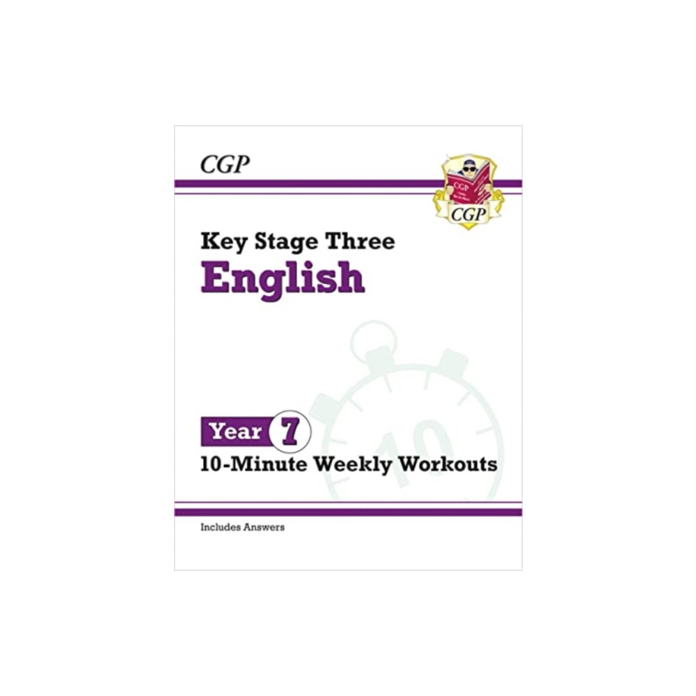 Produktbild för KS3 Year 7 English 10-Minute Weekly Workouts (häftad, eng)