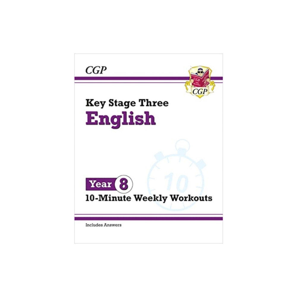 Produktbild för KS3 Year 8 English 10-Minute Weekly Workouts (häftad, eng)