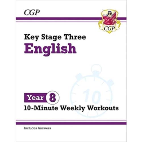 Coordination Group Publications Ltd (CGP) KS3 Year 8 English 10-Minute Weekly Workouts (häftad, eng)