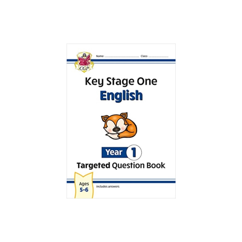 Produktbild för KS1 English Year 1 Targeted Question Book (häftad, eng)