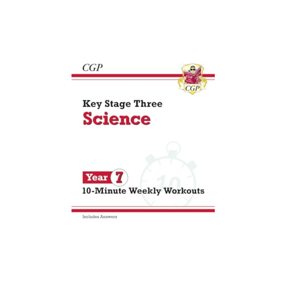 Produktbild för KS3 Year 7 Science 10-Minute Weekly Workouts (includes answers) (häftad, eng)