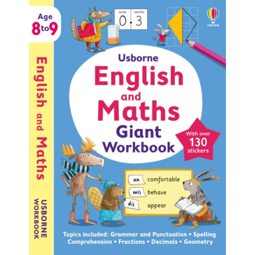 Usborne Publishing Ltd Usborne English and Maths Giant Workbook 8-9 (häftad, eng)