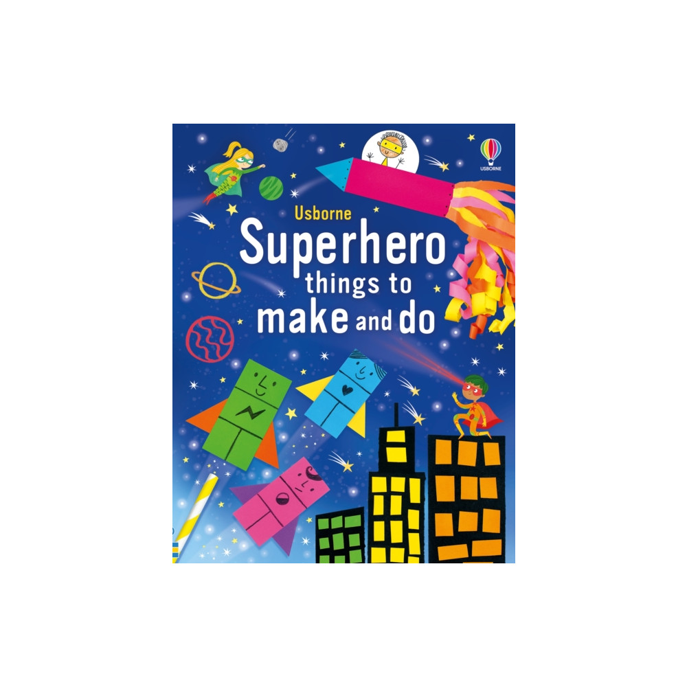 Produktbild för Superhero things to make and do (häftad, eng)