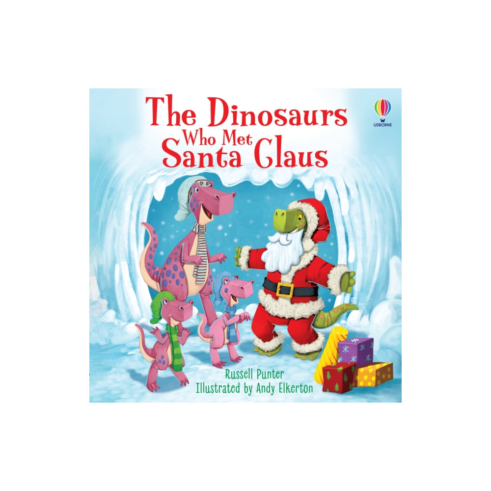 Produktbild för The Dinosaurs Who Met Santa Claus (häftad, eng)