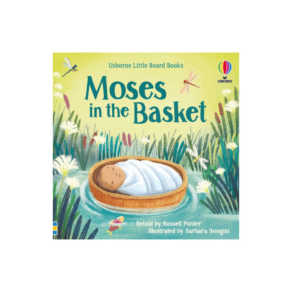 Produktbild för Moses in the Basket (bok, board book, eng)