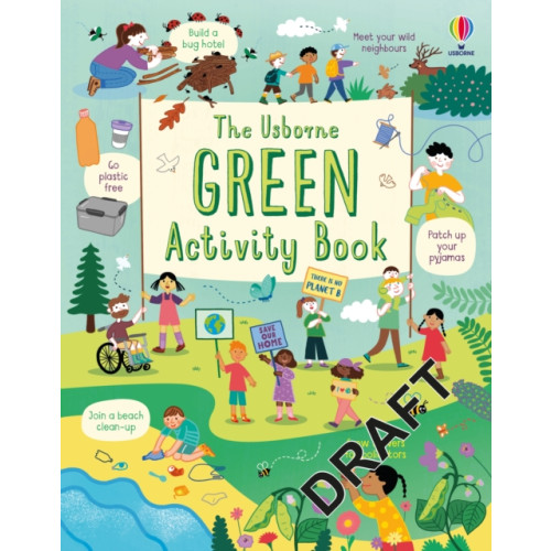 Usborne Publishing Ltd Think Green Activity Book (häftad, eng)