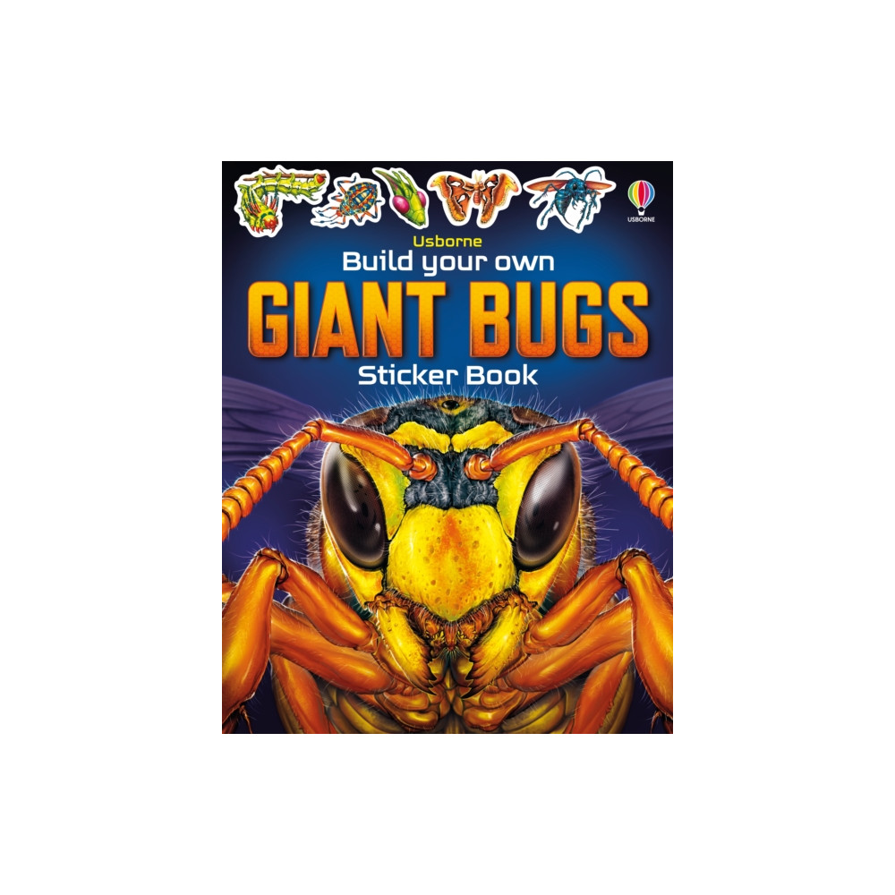 Produktbild för Build Your Own Giant Bugs Sticker Book (häftad, eng)