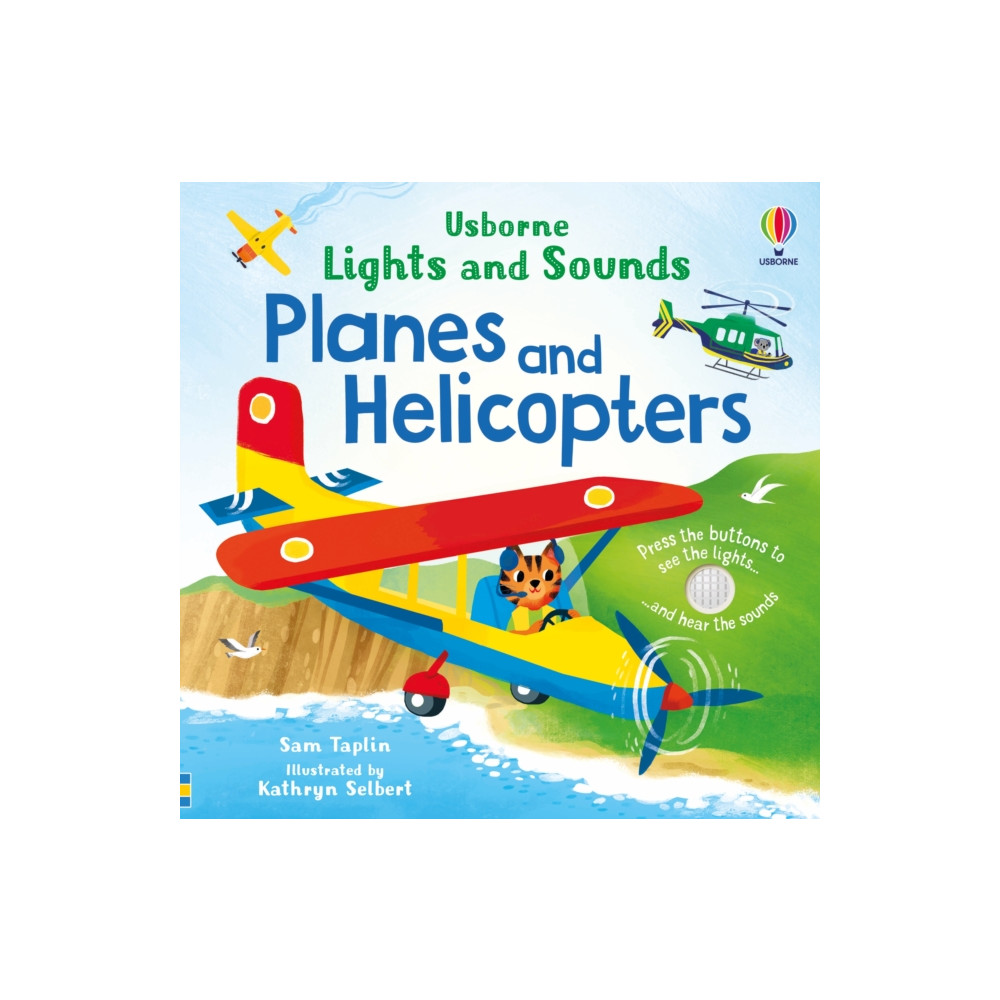 Produktbild för Lights and Sounds Planes and Helicopters (bok, board book, eng)