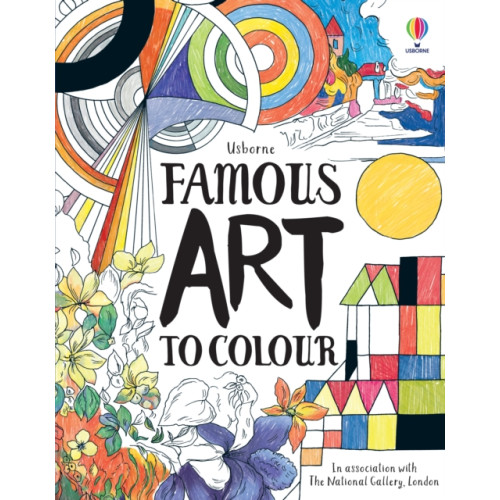 Usborne Publishing Ltd Famous Art to Colour (häftad, eng)