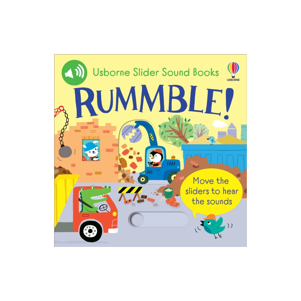 Produktbild för Slider Sound Books: Rummble! (bok, board book, eng)