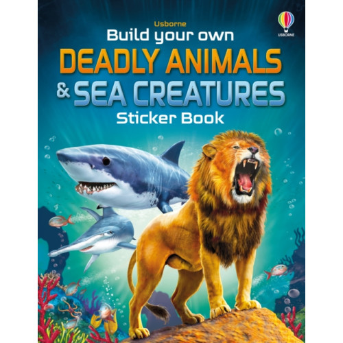 Usborne Publishing Ltd Build Your Own Deadly Animals and Sea Creatures Sticker Book (häftad, eng)